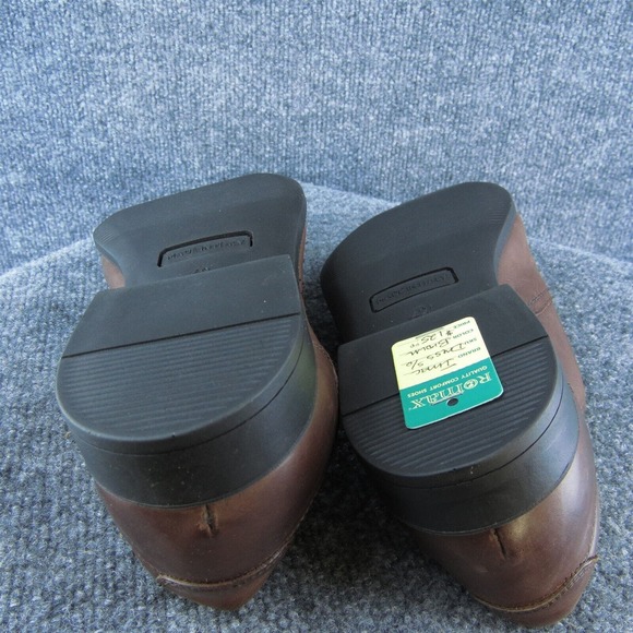 Imac Men Loafer Shoes Brown Leather Slip On‎ Size 42 Medium main image 5